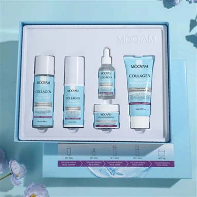 كولاجين الجلد 5 قطع مجموعة العناية بالبشرة